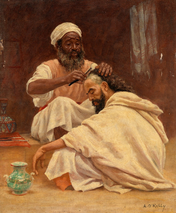 A Barber Morocco c 1890
