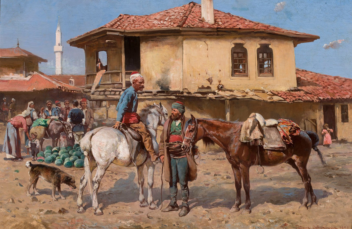 Eastern marketplace 1900