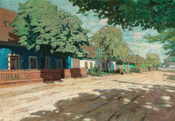 A Village Road in Southern Morava