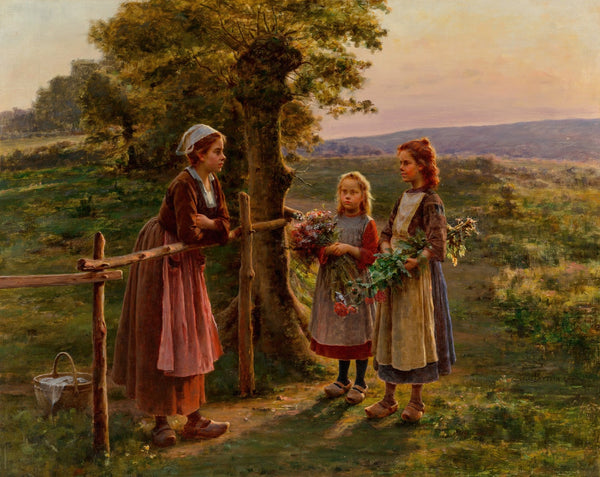 Talking over the fence 1905