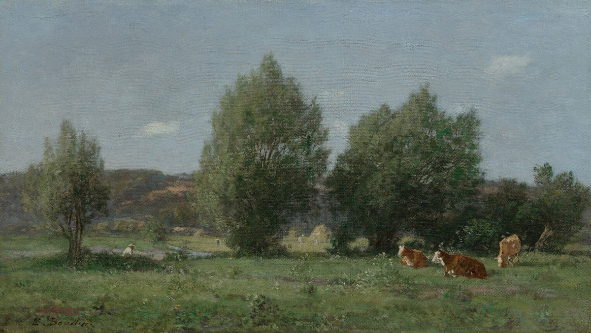 Environs dHonfleur paturage circa 1854 1857