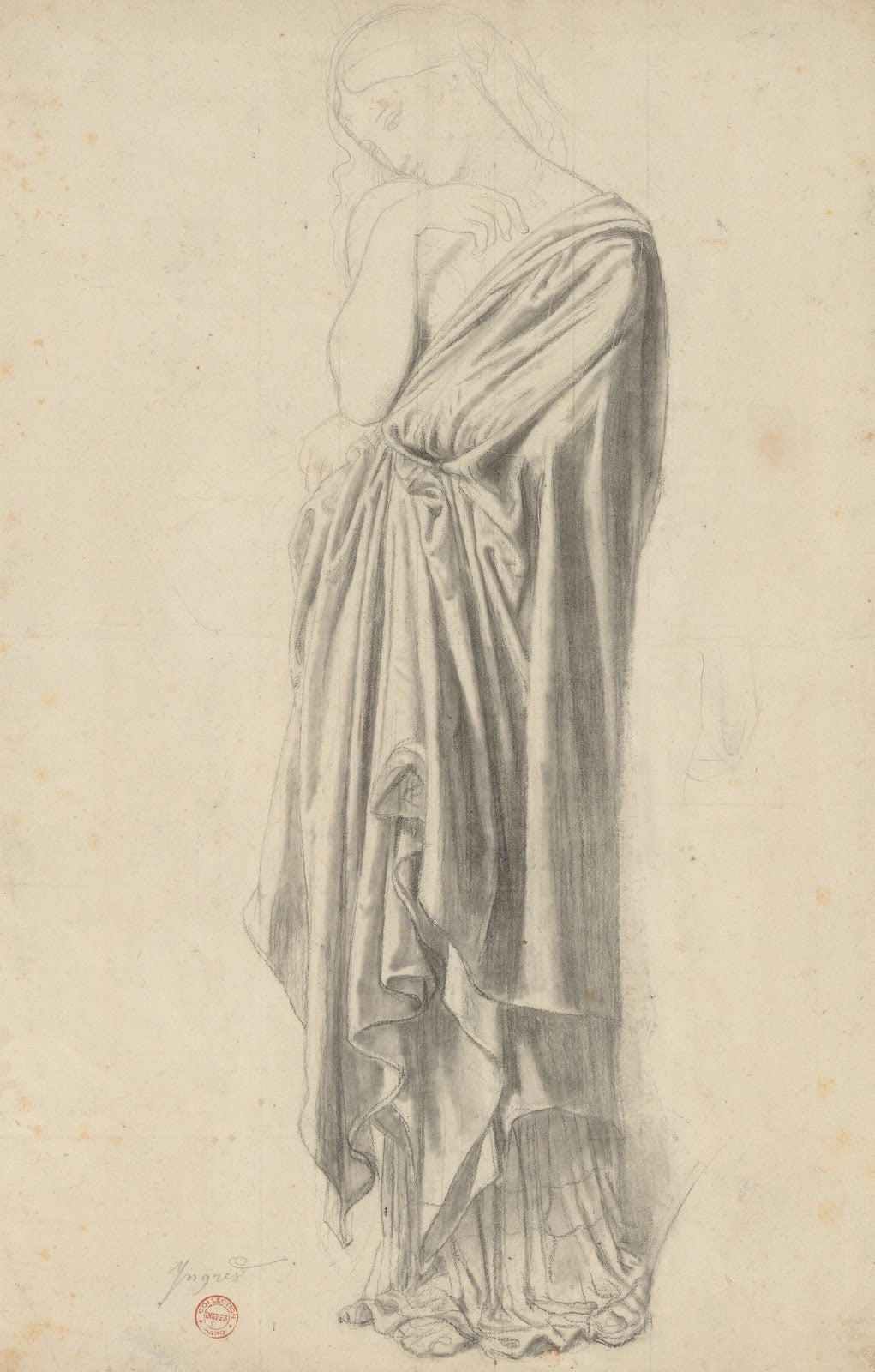 Study for the Figure of Stratonice 183440