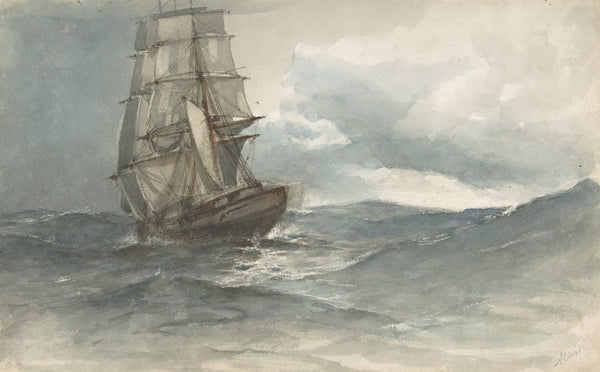 Ship at Sea late 19th century