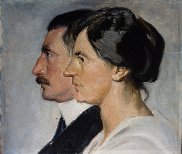 King Christian X and Queen Alexandrine of Denmark 1915