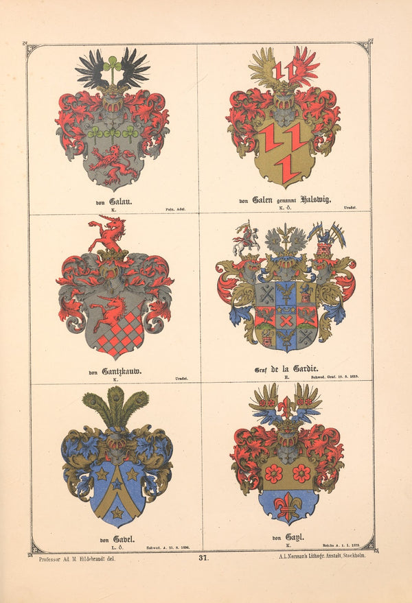 Baltisches Wappenbuch Pl031 1882