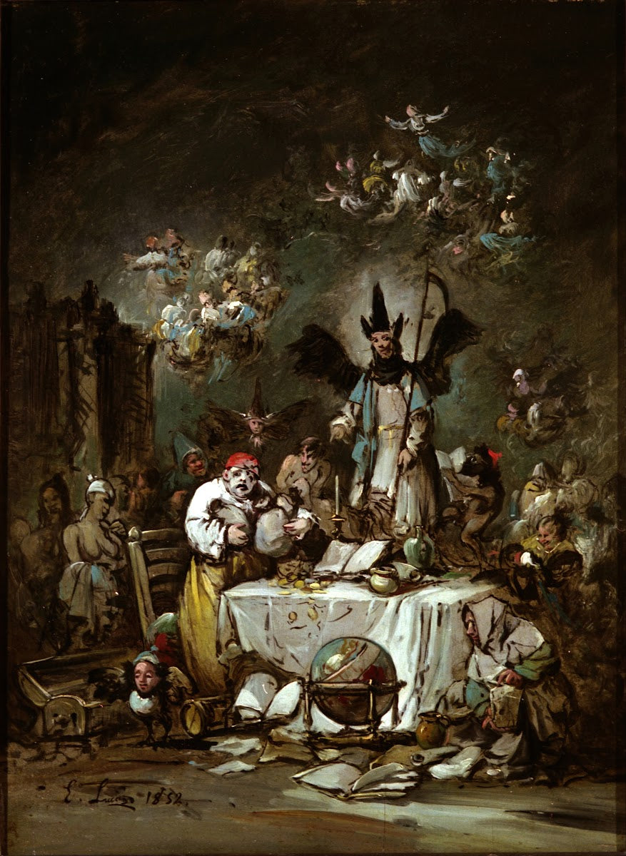 Allegorical caprice The Avarice 1852