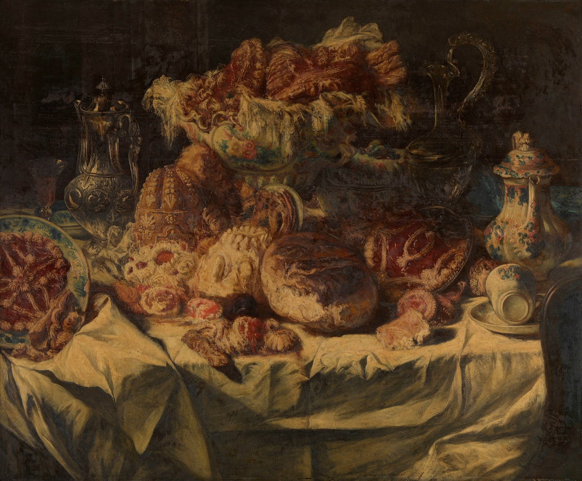 Still Life with Pastries 1886