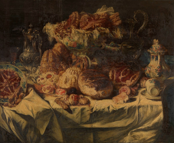 Still Life with Pastries 1886