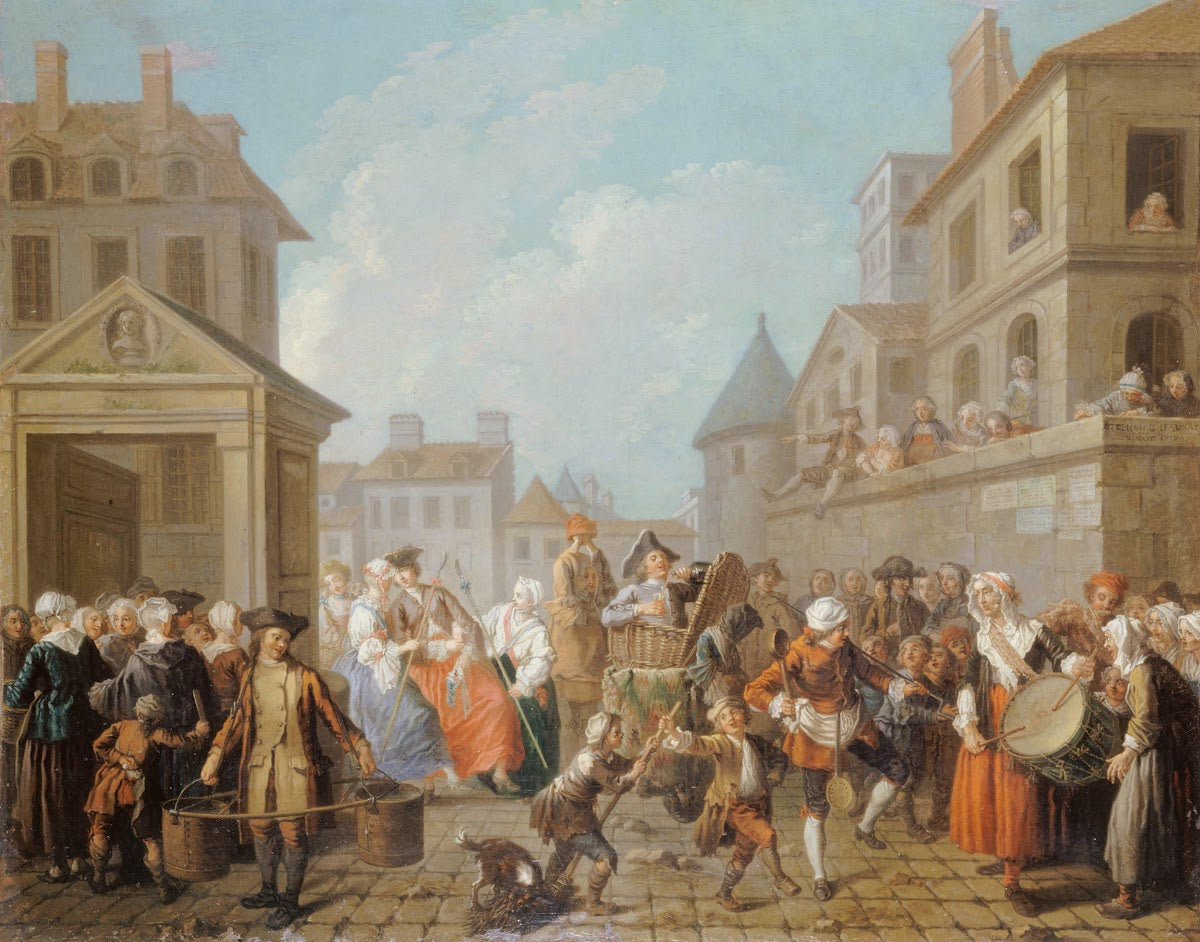 Le Carnaval des rues de Paris 1757