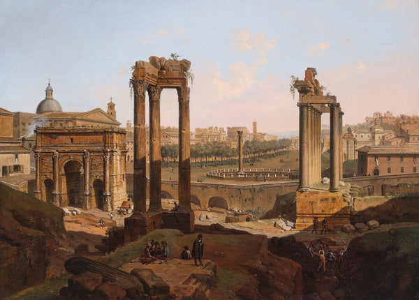 A view of the Forum Romanum Rome