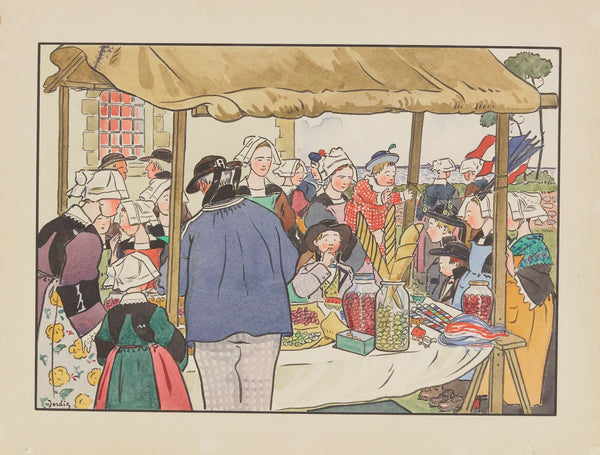 Le marchand de bonbons 1913