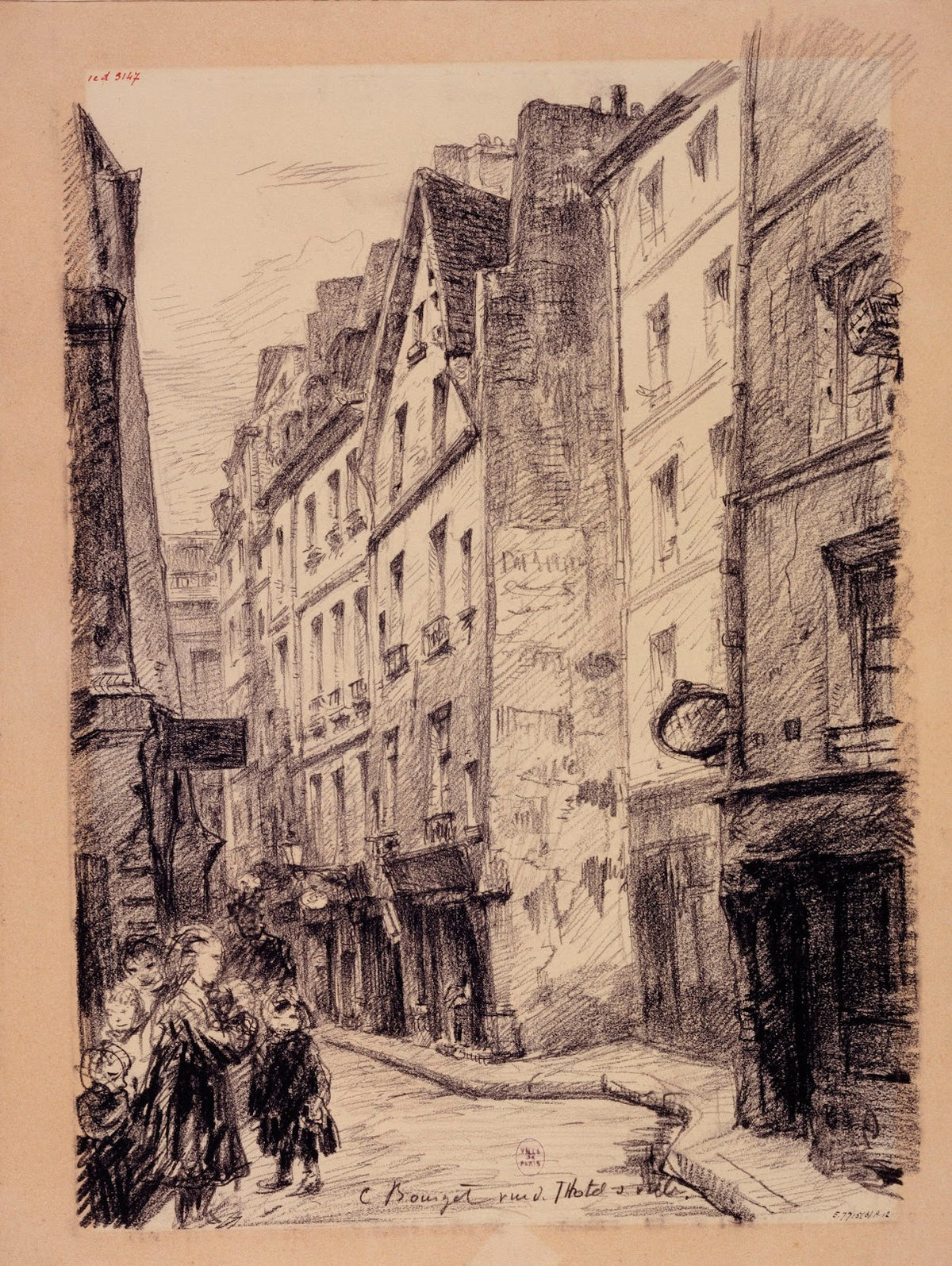 La rue de lHôtel de Ville 1855 1912