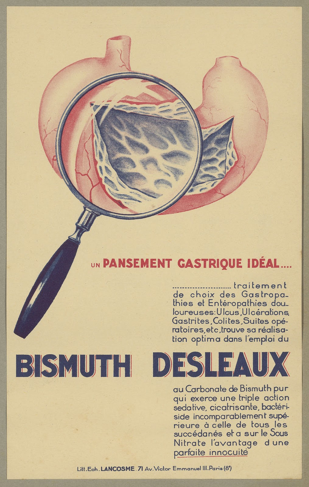 Bismuth Desleaux 1910 1950