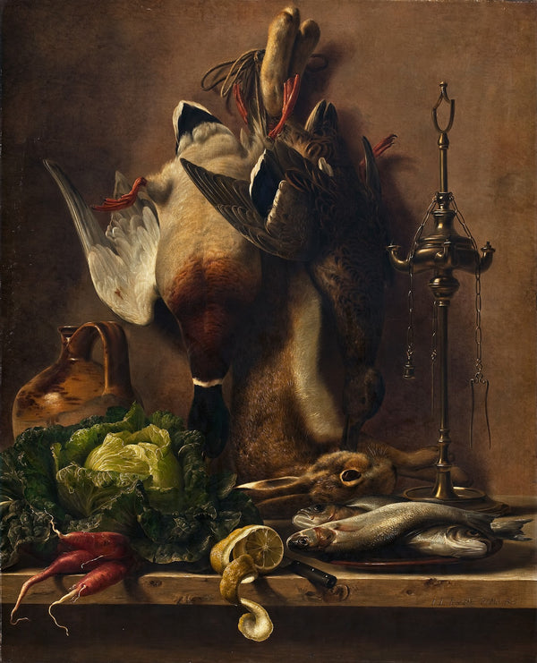 Still Life On A Kitchen Tabletop 1835