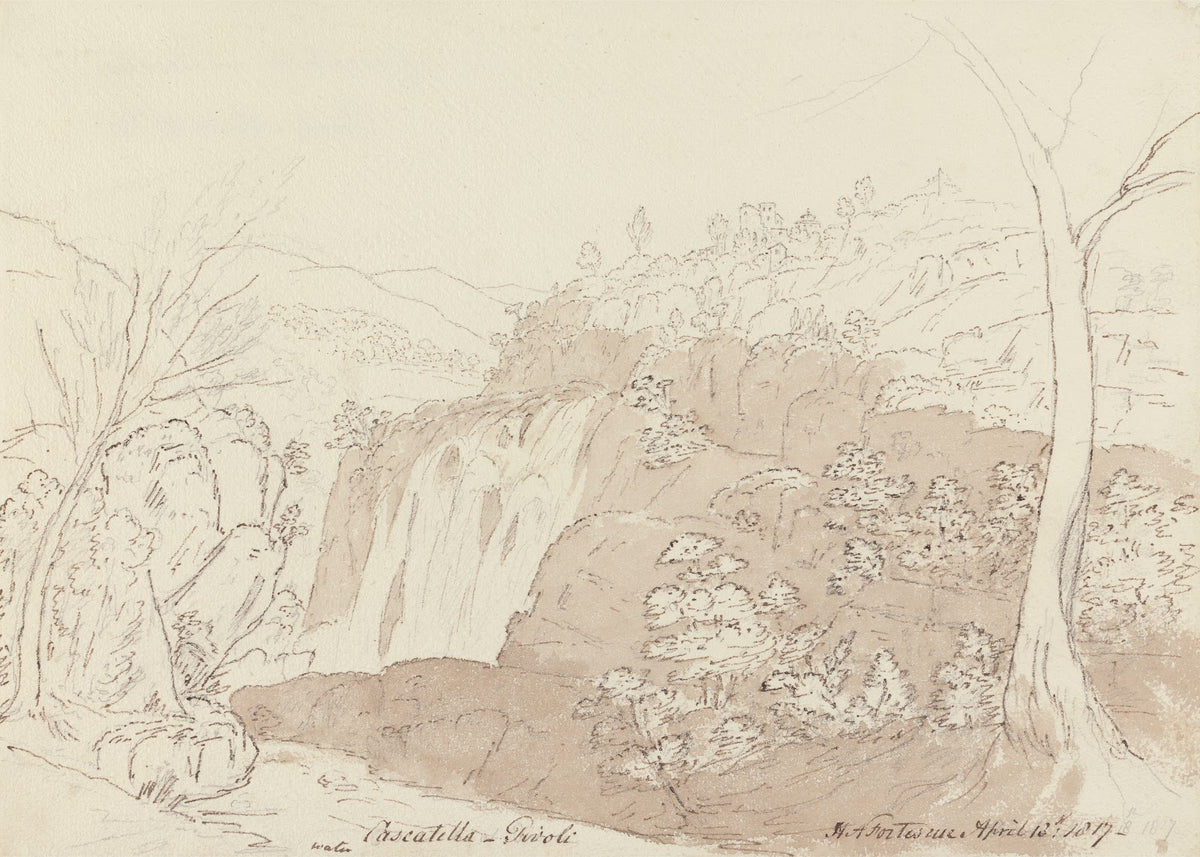 Cascatella Tivoli 1817 1817