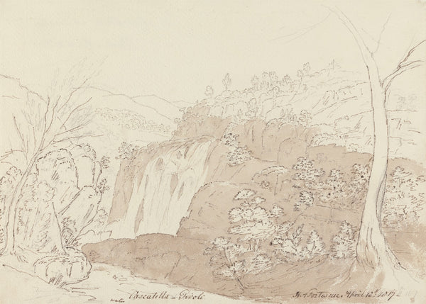 Cascatella Tivoli 1817 1817