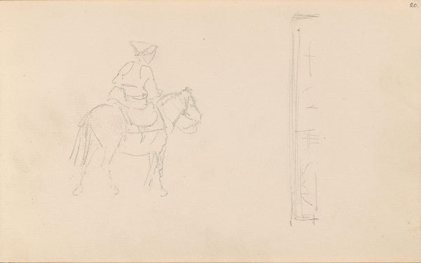 Ridende kvinne 1855