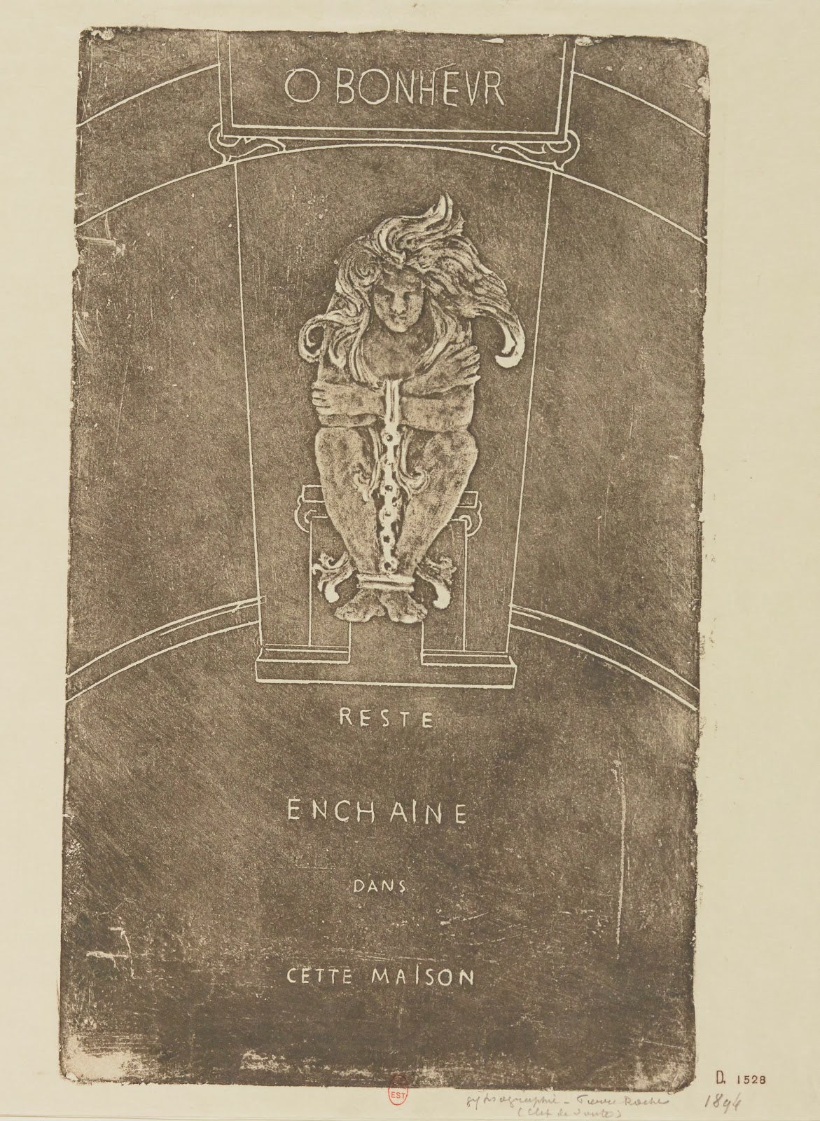 Clef de voûte 1894