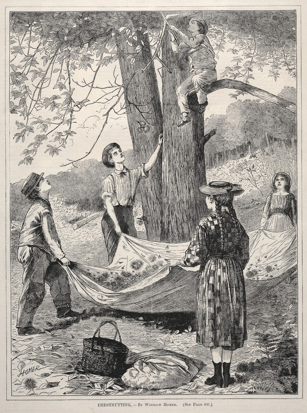 Chestnutting 1870