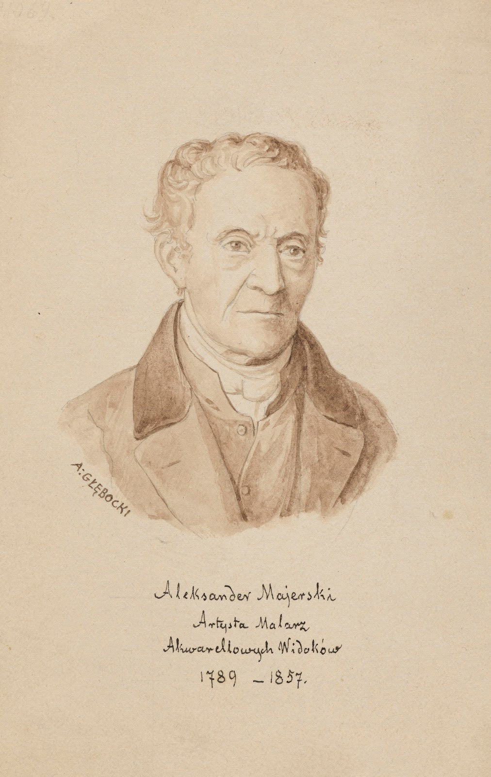 Portrait of the Painter Aleksander Majerski