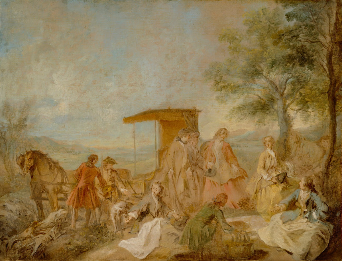 The Repast of the Hunting Party ca 1725