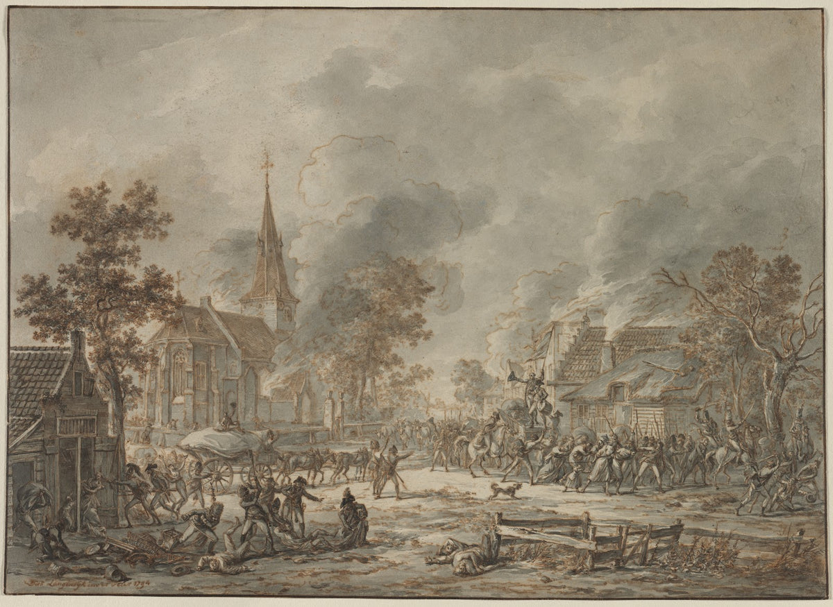 Pillaging Soldiers 1794