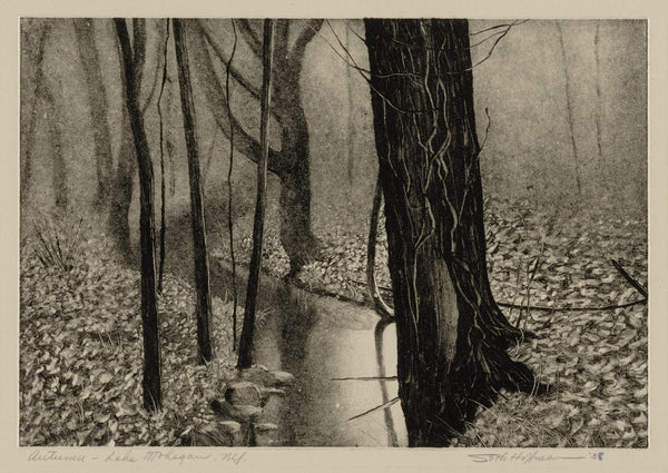 Autumn Lake Mohegan N Y 1938
