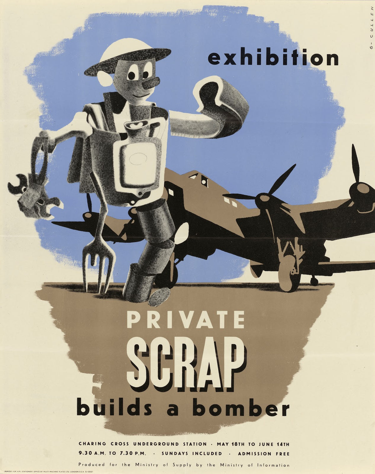 Private Scrap Builds a Bomber