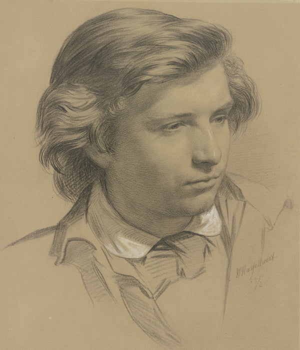 Bildnis des Malers Julius Hamel als Schüler des Städelschen Institutes 1852