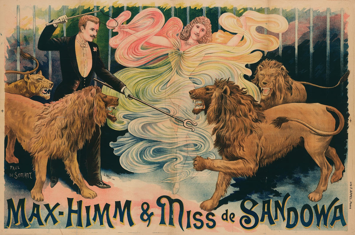 Max Himm  Miss De Sandowa 1880 1900