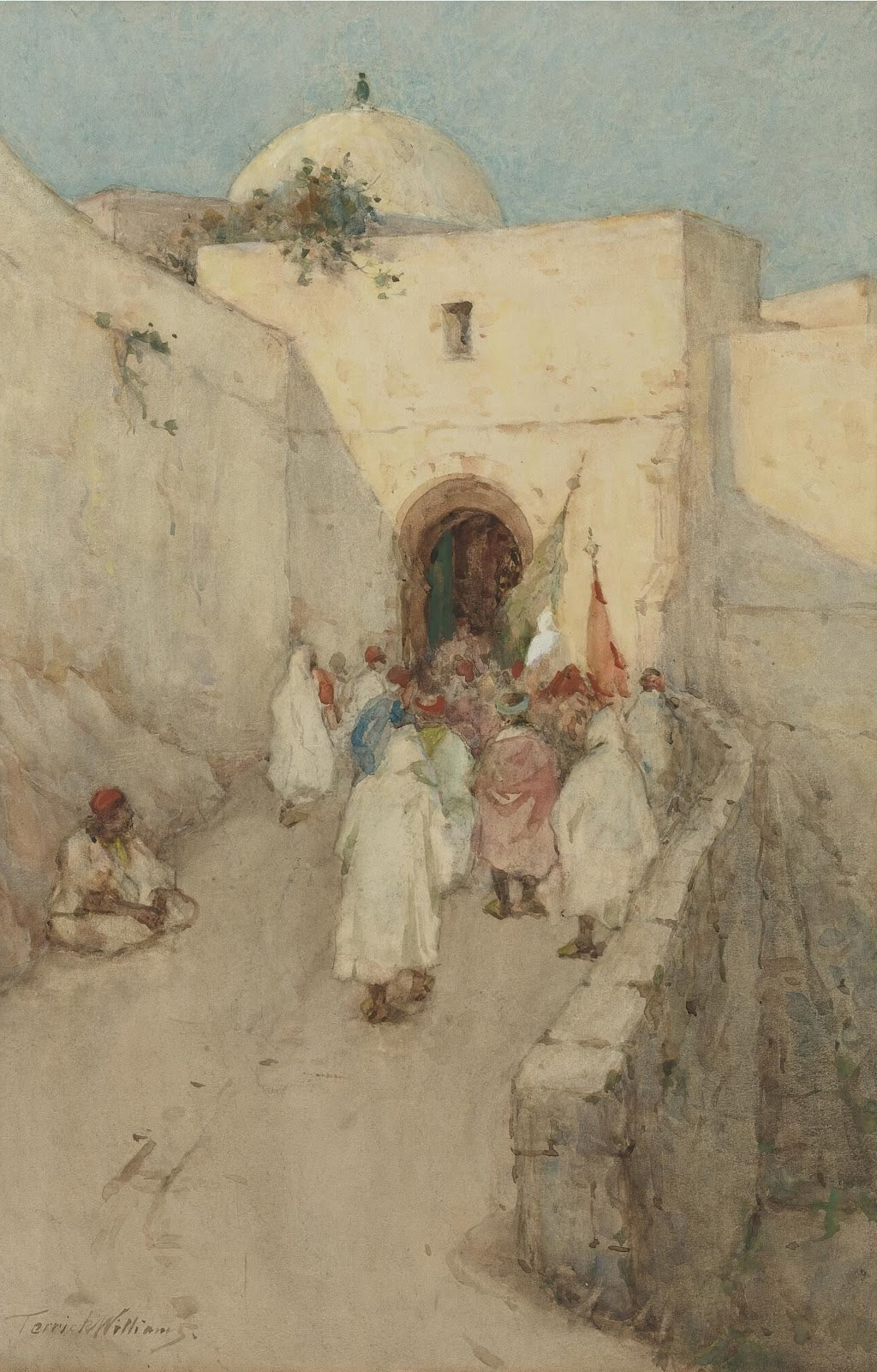 Entrance To The Kasbah