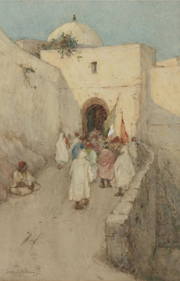 Entrance To The Kasbah
