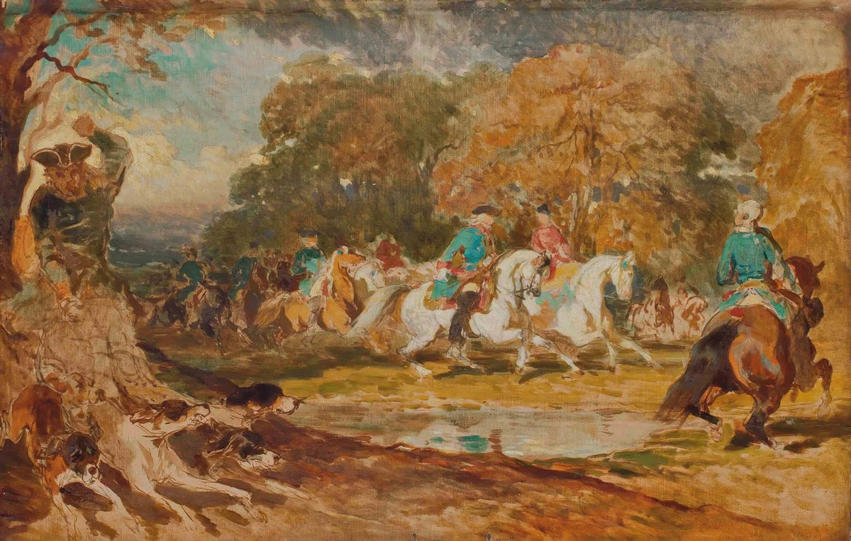 La chasse sous Louis XV