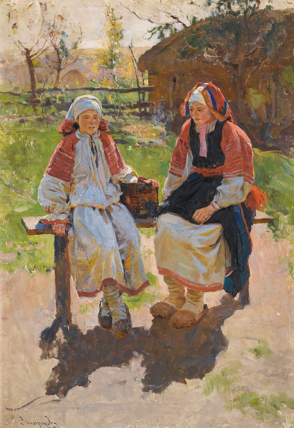 Two Peasant Girls