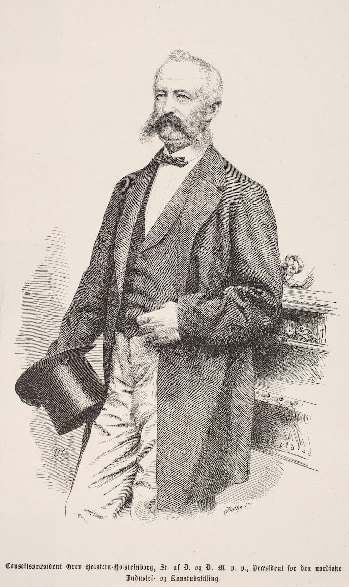 L H C H Holstein Konseilspræsident 1871  1872