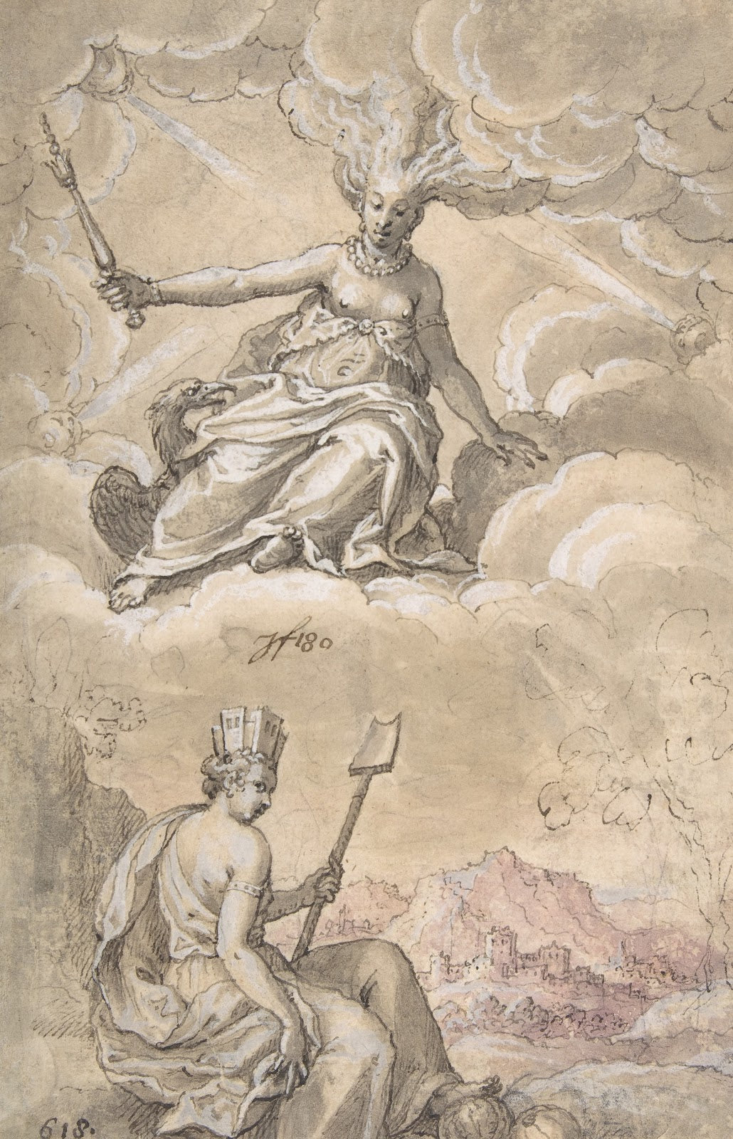 Allegory of Air and Earth 1618