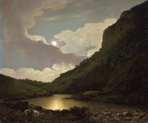 Matlock Tor by Moonlight