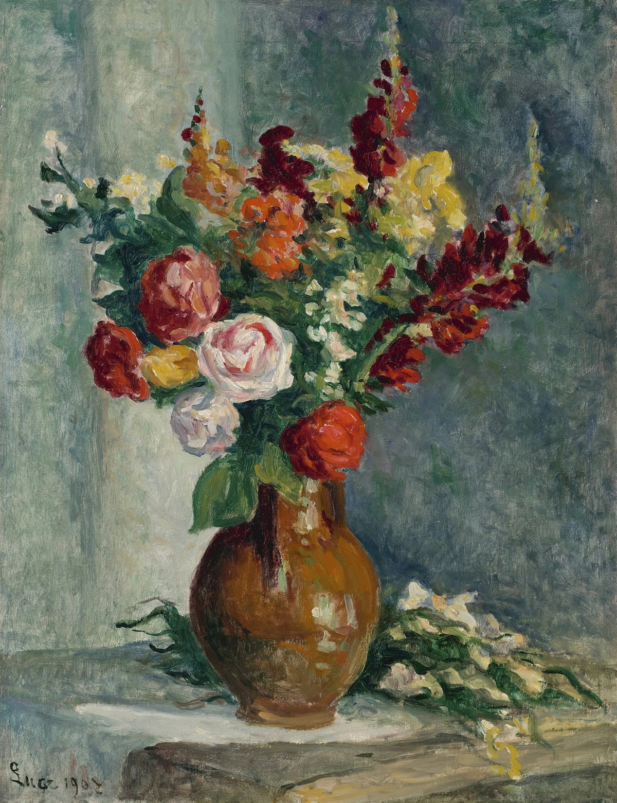 Vase de fleurs 1907