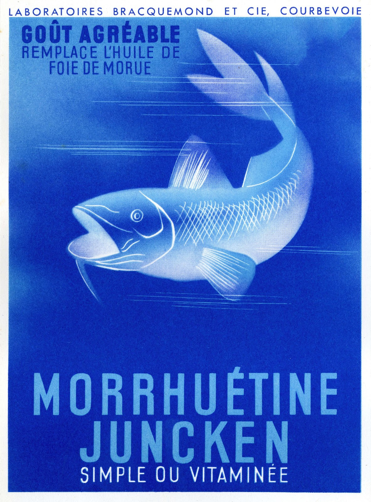 Morrhuétine 1910 1950