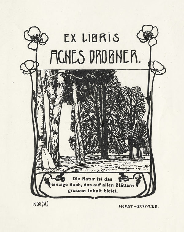 Agnes Drobner 1900