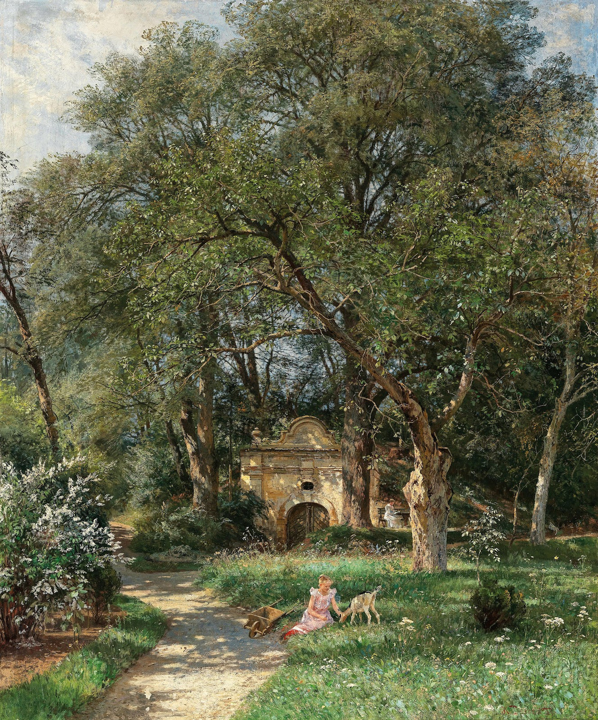 In the Castle Park 1893