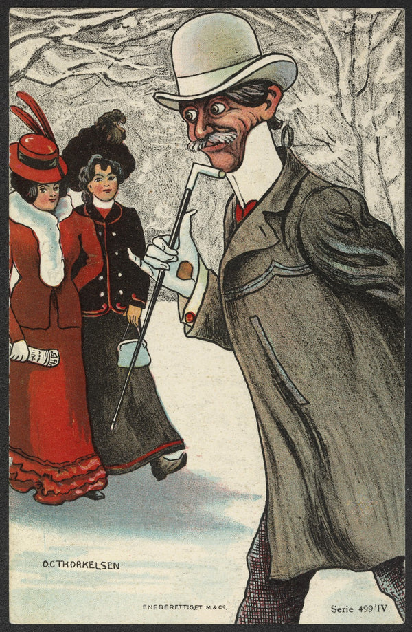 Man and two women