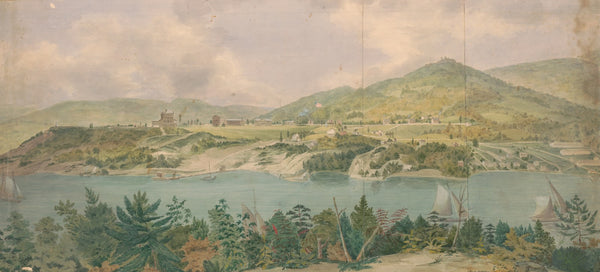 West Point from Constitution Island 1820