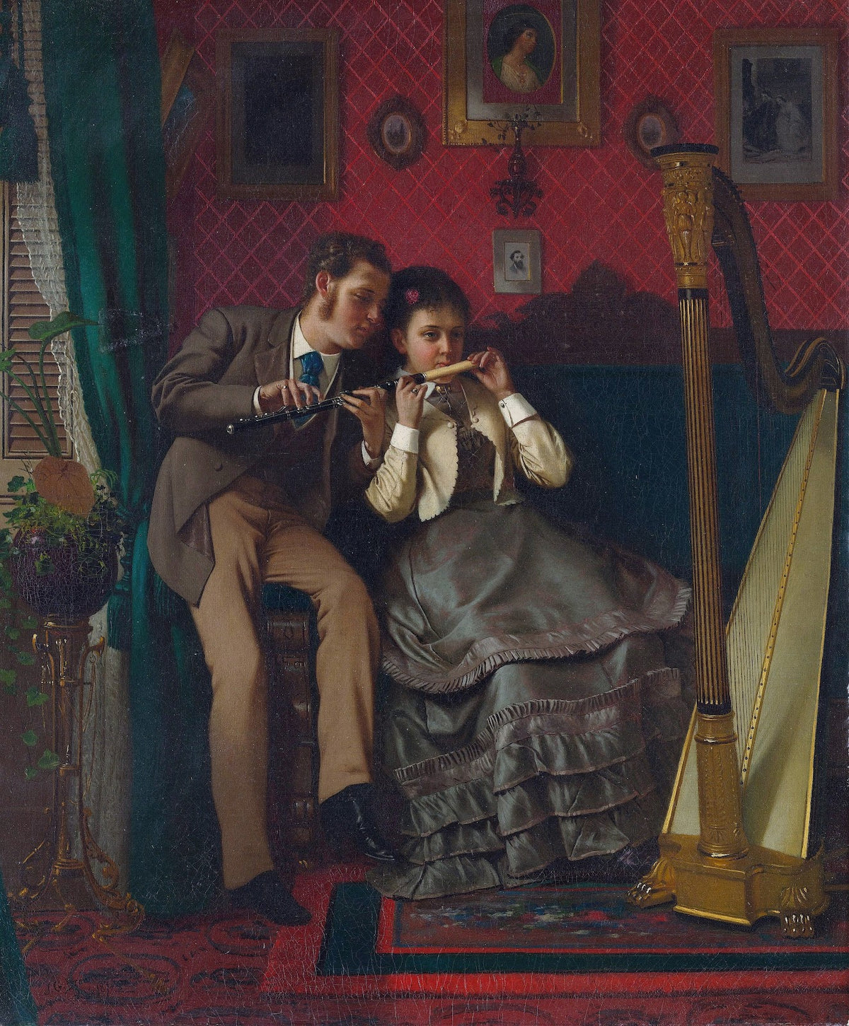 The Music Lesson 1870