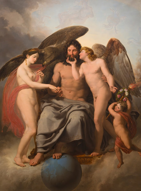 Betrothal Of Cupid And Psyche ca 1808