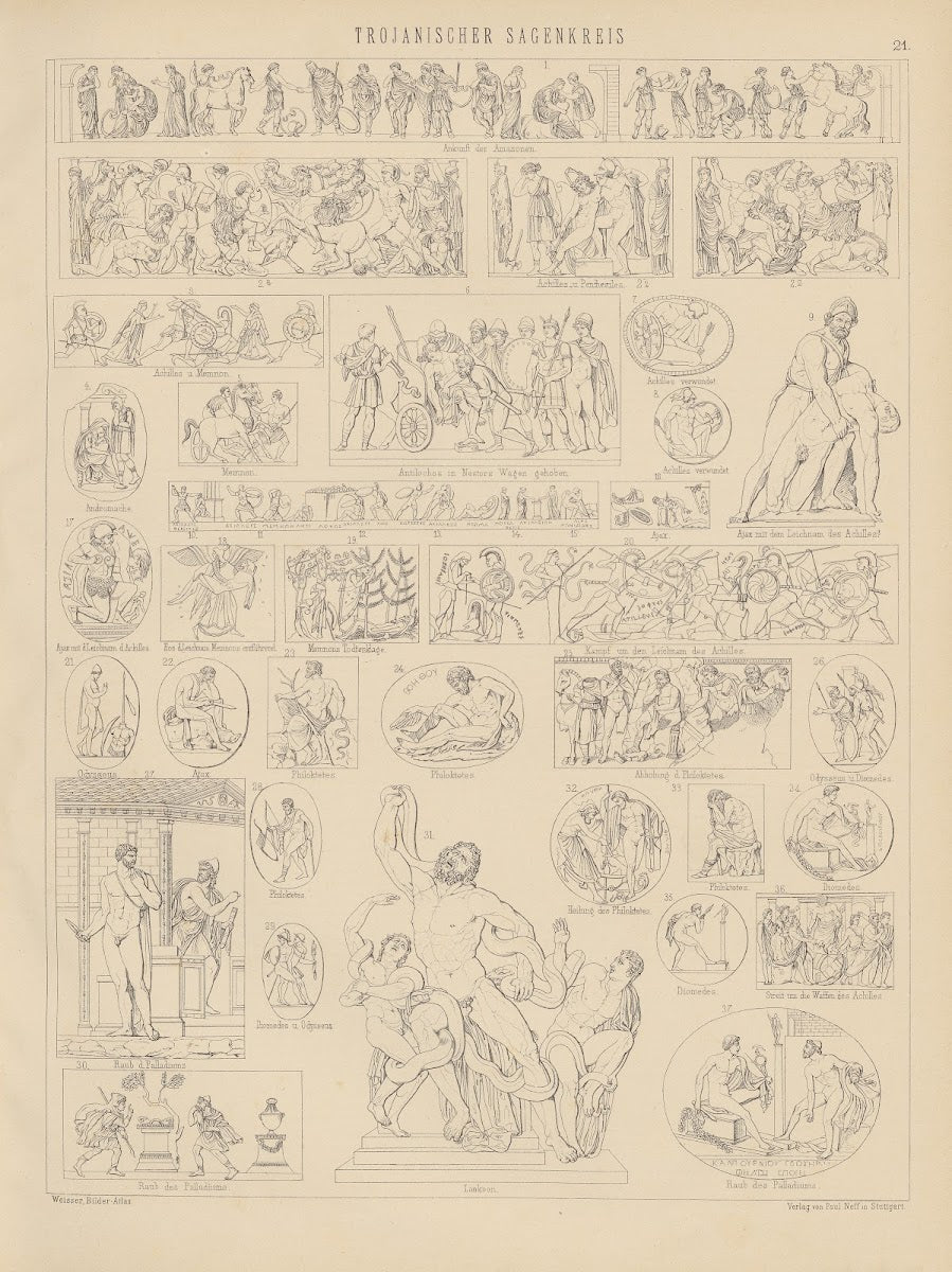 Bilder Atlas zur Weltgeschichte Pl021 1881