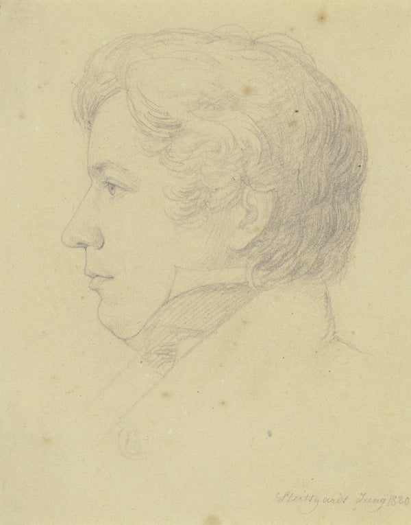 Bildnis des Karlsruher Tiermalers Carl Kuntz 1820