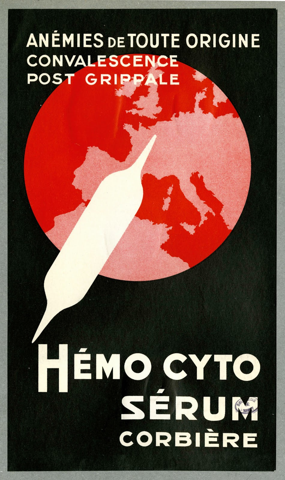 Hémo Cyto Sérum Corbière 1910 1950
