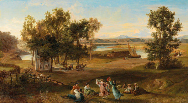An idyllic southern landscape