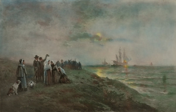 Embarkation of the Pilgrims from Southampton 1620